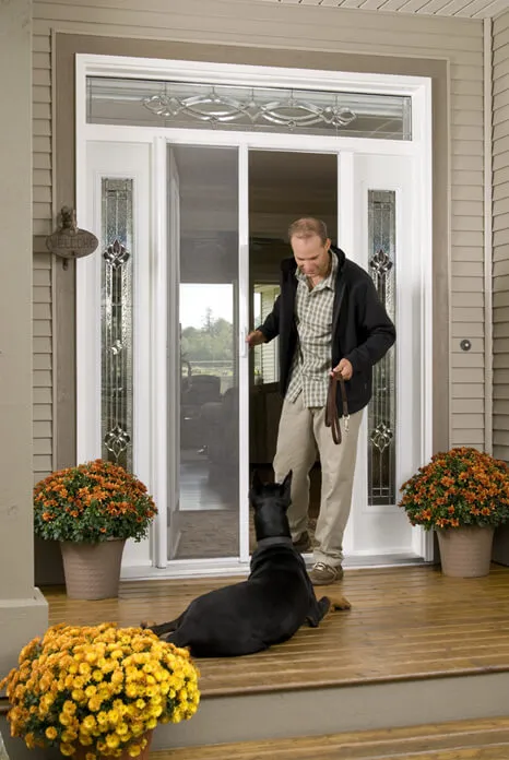 Replacement of Phantom screen door with Clearview — McLean VA